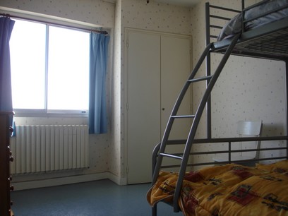 Vue de la chambre de l'appartement de Saint Gilles Croix de vie