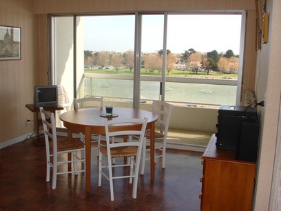 Vue du salon de l'appartement de Saint Gilles Croix de vie